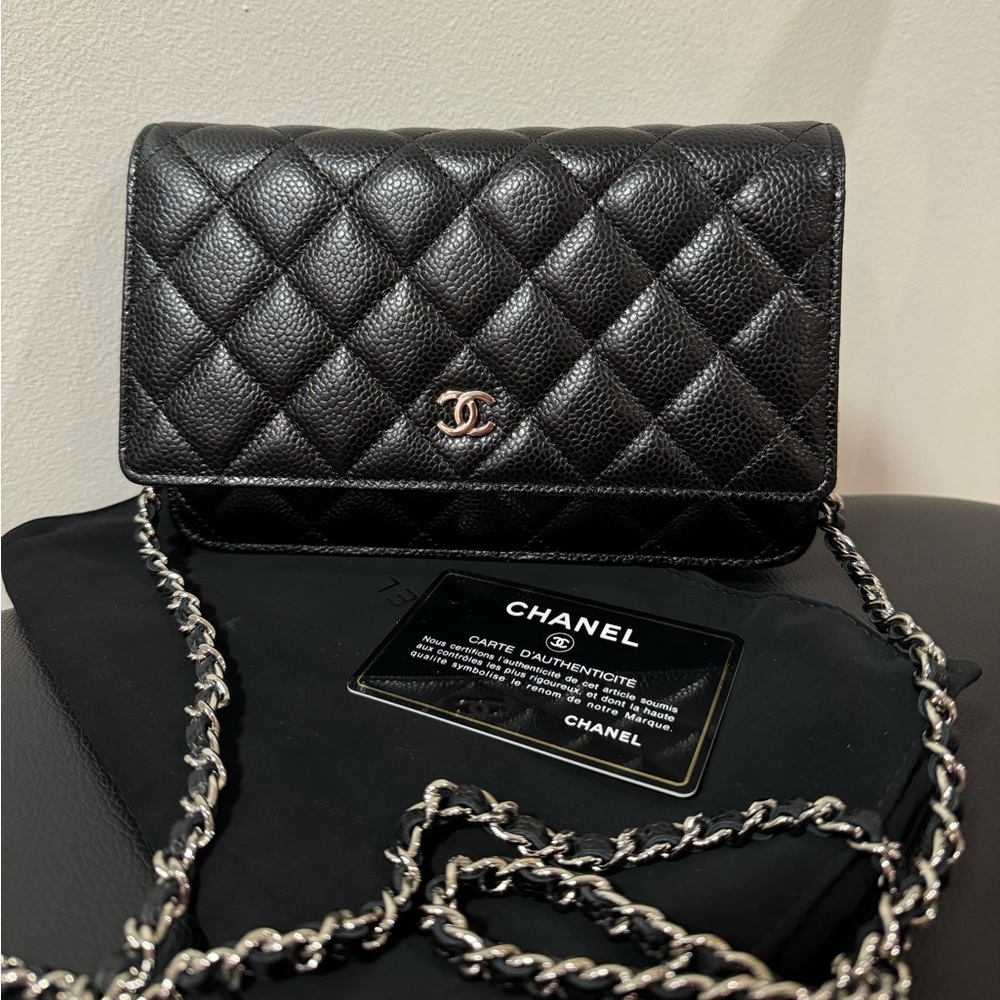 Chanel wallet on chain timeless